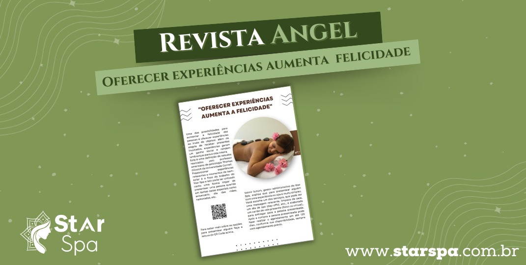 Read more about the article É notícia! Veja a reportagem exclusiva da Revista Angel, sobre nossos Vale Presentes